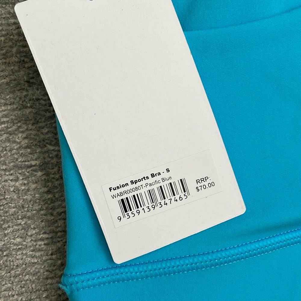 LSKD Blue Sports Bra - Picture 3 of 3